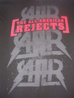 2009 ALL AMERICAN REJECTS AAR ROCK BAND TOUR SHIRT
