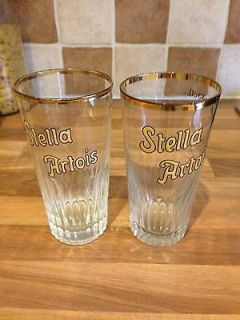 Vintage Rare STELLA ARTOIS Lager glass 33cl