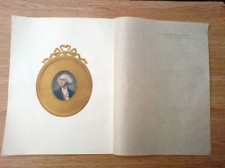 1907 print/lithogra ph of george washington