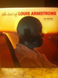 LOUIS ARMSTRONG LP The Best Of SEALED MINT CONDITION 2 LP Deluxe