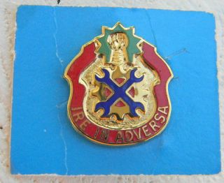 Army 298th Maintenance Battalion BN DI DUI unit insignia hat crest pin