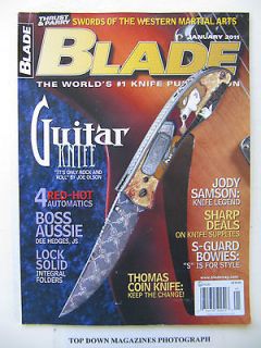 Magazine January 2011 Joe Olson Guitar Knives/Jody Samson
