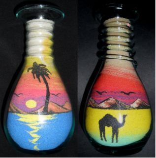 sand art bottles