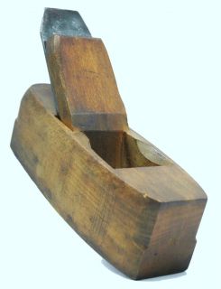 Vintage WOOD PLANE by SARGENT No 612 RARE Smoothing BOAT Coffin