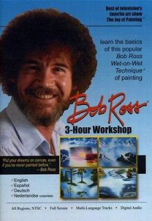Bob Ross 3 Hour Workshop [DVD New]