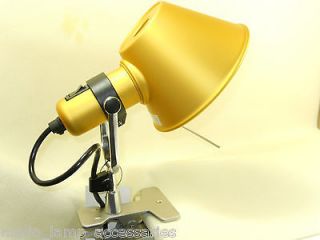 Yellow MODO CL 01 Clip On Spot Bed Lamp Tolomeo Design Reading Task