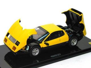 Ferrari F512BB in Yellow, Open & Close Full Detail, Kyosho #05011Y 1