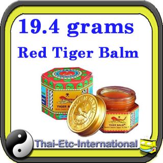 19.4g TIGER BALM RED Herbal Rub Massage ointment Pain Relief Muscle