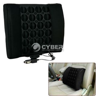 DZ88 12V Car Electrical Back Office Lumbar Support Cushion Pillow With