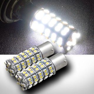 Super Bright 1156 Ba15s 68x SMD LED Rear Turn Signal Light Bulbs 12V