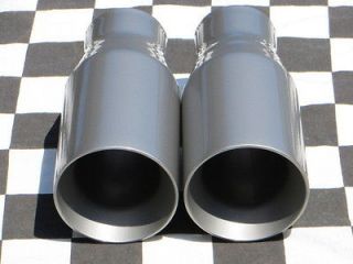 Polished Stainless Camaro Slant Style Exhaust Tip 2 1/2 8X2 1/4 Out