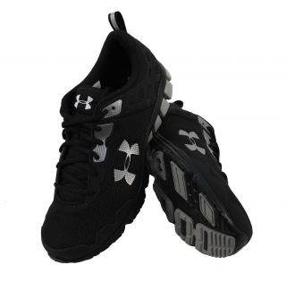 Under Armour Mens UA Exponent Mesh Athletic Running Shoes Black