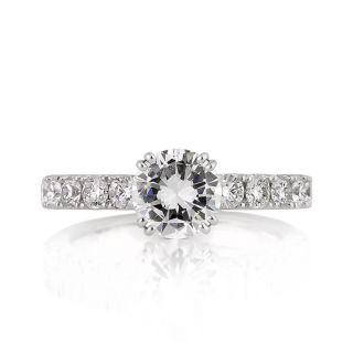 94ct Round Brilliant Cut Diamond Engagement Ring Anniversary Ring