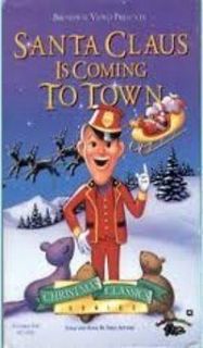 Is Coming To Town   VHS Christmas Animated, with Fred Astaire, NEW