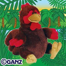 WEBKINZ August 2011 Pet of Month 8.5 Rooster w Code