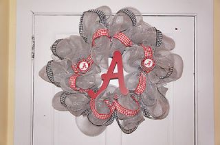 Alabama Crimson Tide Deco Mesh Wreath