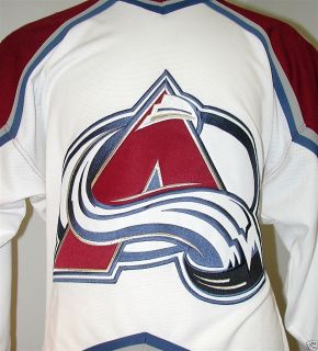 Colorado Avalanche Jersey Pro Player Sewn NHL Hockey 1990s Adult