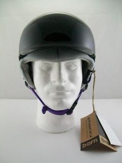 Muse Snow/Bike/Skat e Gloss Black All Season Sport Helmet Women Size S