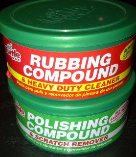 Item Turtle Wax 1 Rubbing Compound 1 Polishing Compound T241A T230A