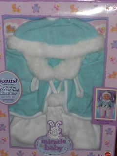 2002 MATTEL MIRACLE BABY WEAR CHILLY DAY OUTFIT
