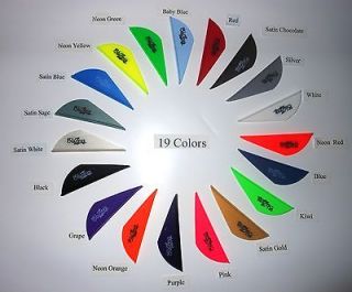 Bohning 2010 Blazer Vanes 15 Colors Mix/Match Pkg 100