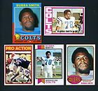 Bubba Smith LOT of 5 Topps cards 1971 1972 1973 Baltimore Colts