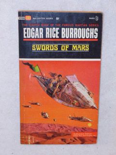 Burroughs SWORDS OF MARS Ballantine Books # U2038 2ND. Printing 1964