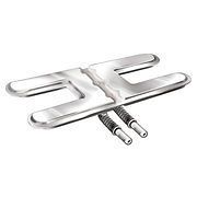 BBQ GRILL UNIVERSAL REPLACEMENT DUAL H BAR BURNER FITS MOST GAS GRILLS
