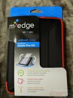 Edge Latitude Case for Kindle Fire HD RED/BLACK