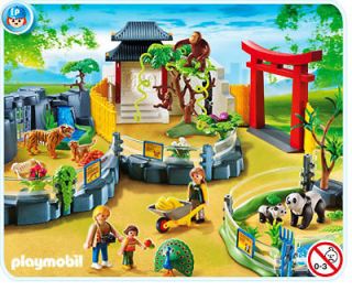 Playmobil #4852 Asian Zoo Enclosures New