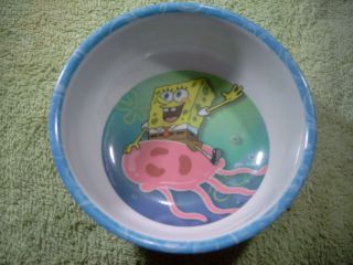 lot of 5 kids plastic plates and bowls dishes Sponge Bob Bearista