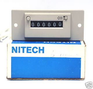 CSK6 YKW Mechanical Magnetic Counter 6 digit AC110V