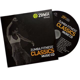 ZUMBA FITNESS CLASSICS MUSIC CD~EXERCISE, DANCE, FITNESS~Fast Shipping