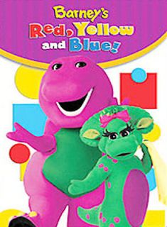 BARNEY   BARNEYS RED, YELLOW, AND BLUE [REGION 1]   NEW DVD