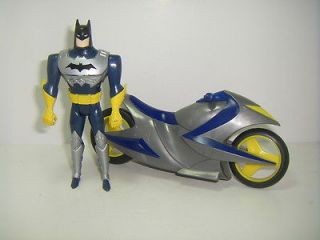 Batman Animated Series Motorcycle & Action Figure Kenner 1998 Bat Bike