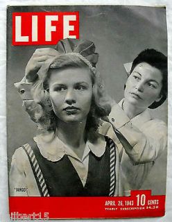 Jango Teenage Girl Nurses Radio City Music Hall WW2 1943 April 26 Life