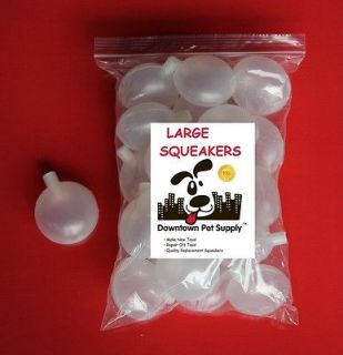 30 LARGE Replacement SQUEAKERS SQUEEKERS repair fix make dog pet baby