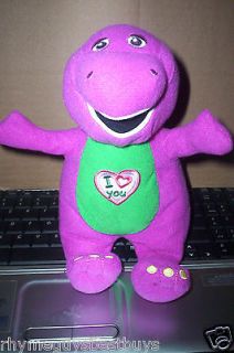 Barney Sings I LOVE YOU Song Plush 10 Doll Baby Toddler Singing