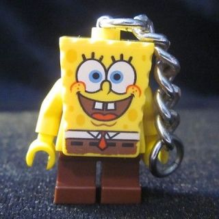 Lego SPONGEBOB Minifigure Keychain fob