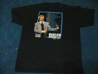 Barry Manilow 2004 tour concert shirt One Night Onel Last Time large