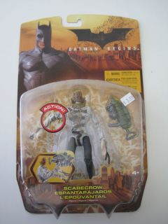 2005 Mattel Batman Begins Scarecrow Figure in Packaging