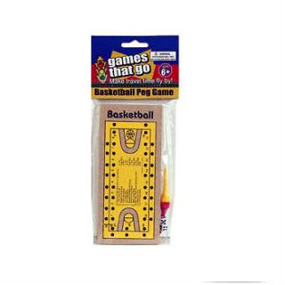 NEW BASKETBALL Wooden Peg Game ~ Old Fashioned Style *Ages 6+
