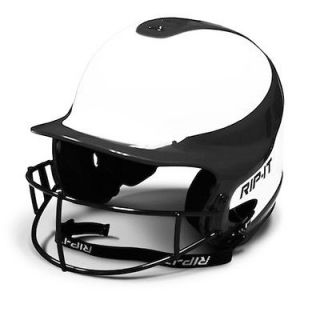 Rip It Vision Batting Helmet & Face Guard, Black, Small VISION SB