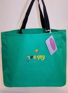 Hockey Stick Puck Helmet & Sports Gear Essential Tote Bag Custom