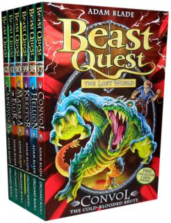 Beast Quest Serial No 5 The Shade of Death 6 Books Set (25 to 30) New