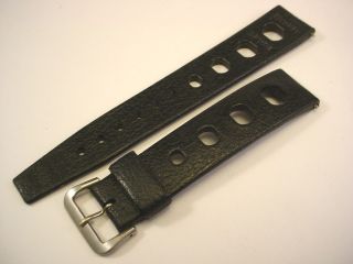 Vintage 18mm Authentic Swiss Tropic Sport watch band divers strap w