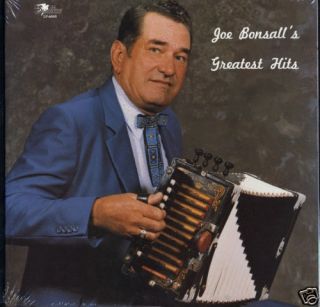 Joe Bonsalls Greatest Hits SEALED LP Cajun Accordion