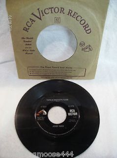 JERRY REED  TUPELO MISSISSIPPI FLASH & WABASH CANNON BALL  45 RPM