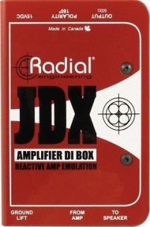 Radial JDX Reactor Guitar Amp and Cabinet Direct Box