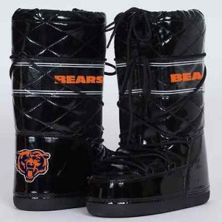 Cuce Shoes Chicago Bears Ladies Cheerleader Boots   Black